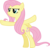 Size: 3136x3000 | Tagged: safe, artist:cloudy glow, fluttershy, pegasus, pony, do princesses dream of magic sheep, g4, female, high res, mare, simple background, solo, t pose, transparent background, vector
