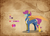 Size: 4200x3000 | Tagged: safe, artist:skitsroom, scootaloo, pegasus, pony, g4, alternate design, brown background, clothes, female, mare, older, older scootaloo, simple background, solo, uniform, visor, wonderbolt scootaloo, wonderbolts uniform