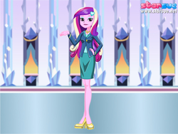 Size: 800x600 | Tagged: safe, artist:user15432, dean cadance, princess cadance, human, equestria girls, g4, my little pony equestria girls: friendship games, clothes, crystal prep academy, crystal prep shadowbolts, dress up game, dressup, hasbro, hasbro studios, high heels, human counterpart, jewelry, necklace, shoes, solo, starsue
