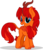 Size: 827x965 | Tagged: safe, artist:mlp-trailgrazer, oc, oc only, oc:goldenfox, kirin, g4, my little pony: friendship is magic, sounds of silence, commission, kirin-ified, male, simple background, smiling, solo, species swap, transparent background