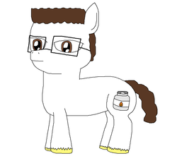 Size: 1024x904 | Tagged: safe, artist:logan jones, pony, glasses, hank hill, king of the hill, male, ponified