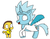 Size: 806x628 | Tagged: safe, artist:logan jones, alicorn, dragon, pony, dragonified, male, morty smith, ponified, rick and morty, rick sanchez, species swap