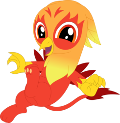 Size: 3461x3528 | Tagged: safe, artist:porygon2z, oc, oc only, oc:blaze, griffon, chickub, griffon oc, high res, male, paw pads, paws, simple background, solo, transparent background, underpaw