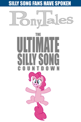 Size: 800x1200 | Tagged: artist needed, safe, edit, pinkie pie, pig, pony, series:pony tales, g4, cover art, female, pig nose, piggie pie, solo, the ultimate silly song countdown, veggietales