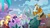 Size: 1920x1080 | Tagged: safe, screencap, applejack, mistmane, rockhoof, twilight sparkle, alicorn, earth pony, pony, unicorn, a rockhoof and a hard place, g4, my little pony: friendship is magic, beard, braid, clothes, crystal, crystal empire, crystal flower, curved horn, ethereal mane, facial hair, female, flower, horn, male, mare, moustache, rockhoof's shovel, stallion, twilight sparkle (alicorn)