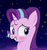 Size: 2070x2186 | Tagged: artist needed, safe, starlight glimmer, pony, unicorn, g4, blushing, cute, female, high res, mare, night, smiling, solo, stars