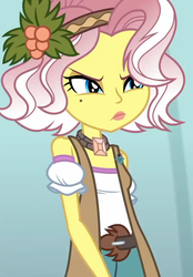 Size: 500x720 | Tagged: safe, screencap, vignette valencia, equestria girls, equestria girls series, g4, rollercoaster of friendship, angry, beauty mark, cropped, female, holly, solo