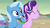 Size: 1920x1080 | Tagged: safe, screencap, starlight glimmer, trixie, pony, unicorn, g4, my little pony: friendship is magic, road to friendship, discovery family, discovery family logo, duo, female, logo, mare, smiling, tied up, vine