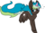 Size: 935x684 | Tagged: safe, artist:nootaz, oc, oc only, oc:bright side, pony, commission, simple background, solo, transparent background