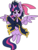 Size: 669x879 | Tagged: safe, artist:nootaz, twilight sparkle, alicorn, pony, g4, captain twilight, commission, female, pirate, pirate twilight, simple background, solo, transparent background, twilight sparkle (alicorn)