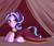 Size: 2500x2083 | Tagged: safe, artist:liny-an, starlight glimmer, pony, unicorn, g4, my little pony: friendship is magic, road to friendship, clothes, curtains, cute, female, high res, looking at you, lying, mare, prone, robe, smiling, solo