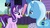 Size: 1920x1080 | Tagged: safe, screencap, starlight glimmer, trixie, pony, unicorn, g4, road to friendship, duo, female, magic, mare, smoke bomb, stage