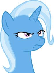 Size: 2367x3165 | Tagged: safe, artist:frownfactory, trixie, pony, unicorn, g4, road to friendship, .svg available, angry, female, high res, horn, mare, simple background, solo, svg, transparent background, vector