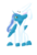 Size: 742x1077 | Tagged: safe, artist:angelstarofficial, oc, oc only, oc:fleurbelle, alicorn, pony, alicorn oc, animal costume, animal onesie, bunny costume, clothes, costume, kigurumi, onesie, simple background, solo, transparent background