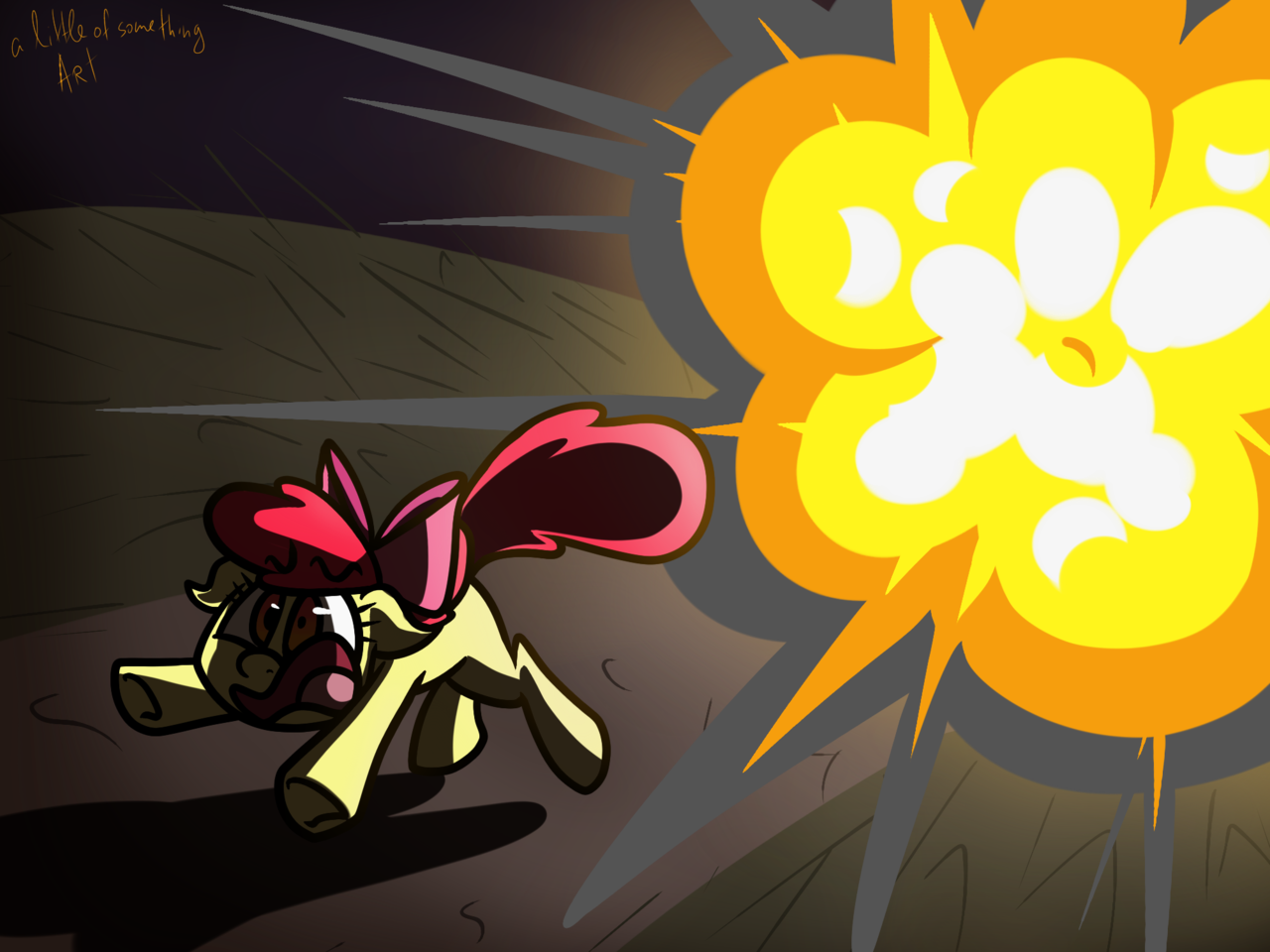 #1836949 - safe, artist:alittleofsomething, apple bloom, earth pony ...