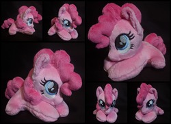 Size: 2000x1450 | Tagged: safe, artist:burgunzik, pinkie pie, earth pony, pony, g4, chibi, irl, photo, plushie, ponk, solo