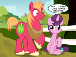 Size: 3170x2384 | Tagged: safe, artist:badumsquish, derpibooru exclusive, big macintosh, sugar belle, bee, earth pony, original species, pony, superorganism, swarm pony, unicorn, g4, beehive, boop, clothes, costume, dialogue, female, fence, high res, hive, hive mind, horse collar, living clothes, living suit, looking back, male, mask, masking, ponysuit, raised hoof, sad, ship:sugarmac, shipping, show accurate, sitting, species swap, stitches, story in the comments, straight, surprised, swarm, unshorn fetlocks, wat, worm that walks, zipper