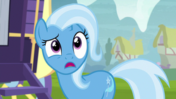 Size: 1280x720 | Tagged: safe, screencap, trixie, pony, unicorn, g4, road to friendship, female, mare, solo