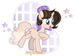 Size: 1024x771 | Tagged: safe, artist:jxst-roch, oc, oc only, oc:lavender art, pony, unicorn, female, mare, simple background, solo, transparent background