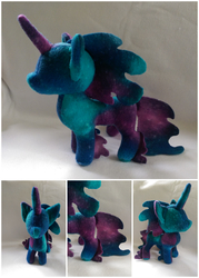 Size: 2336x3264 | Tagged: safe, artist:fleecefriendship, tantabus, pony, unicorn, do princesses dream of magic sheep, g4, high res, horn, irl, photo, plushie, solo