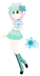 Size: 1024x1960 | Tagged: safe, artist:rollingbubblesfan, oc, oc only, oc:icy bliss, equestria girls, g4, cutie mark, equestria girls-ified, heterochromia, simple background, solo, transparent background, vector