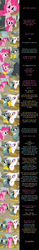 Size: 2000x12904 | Tagged: safe, artist:mlp-silver-quill, gabby, gilda, pinkie pie, earth pony, griffon, pony, comic:pinkie pie says goodnight, g4, absurd resolution, comic, dialogue, female, griffonstone, implied cutie mark crusaders, implied gallus, looking at you, mare, one eye closed, talking to viewer, trio, wink