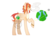 Size: 1270x935 | Tagged: safe, artist:chemicalhades, oc, oc only, earth pony, pony, body freckles, freckles, magical lesbian spawn, male, offspring, parent:applejack, parent:sunset shimmer, parents:appleshimmer, raised hoof, shoulder freckles, simple background, smoking, solo, transparent background, watermark