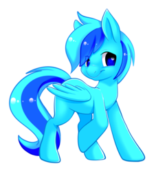 Size: 1000x1102 | Tagged: safe, artist:luna777, oc, oc only, oc:sky gamer, pegasus, pony, male, simple background, solo, transparent background