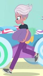 Size: 412x718 | Tagged: safe, screencap, candyberry, equestria girls, equestria girls specials, g4, my little pony equestria girls: better together, my little pony equestria girls: rollercoaster of friendship, background human, cropped, female, solo