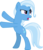 Size: 8050x9402 | Tagged: safe, artist:sinkbon, trixie, pony, unicorn, g4, my little pony: friendship is magic, road to friendship, absurd resolution, bipedal, female, looking back, mare, rearing, simple background, solo, transparent background, vector