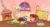 Size: 1500x800 | Tagged: safe, artist:jgu112, discord, fluttershy, draconequus, pegasus, pony, g4, cookie, cup, duo, female, fireplace, folded wings, food, indoors, interior, looking at each other, mare, prone, sitting, smiling, tea party, teacup, teapot, window