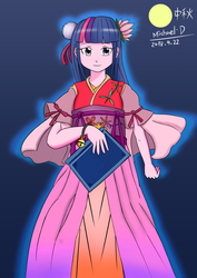 Size: 3038x4300 | Tagged: safe, artist:cvkt500, twilight sparkle, human, g4, clothes, dress, female, humanized, looking at you, solo