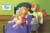 Size: 5132x3424 | Tagged: safe, artist:09hankris, artist:badgerben, color edit, edit, applejack, big macintosh, bright mac, pear butter, earth pony, pony, g4, apple, apple family, bed, breakfast, breakfast in bed, cart, colored, colt, colt big macintosh, cup, family, female, filly, filly applejack, foal, food, glass, implied apple bloom, juice, lidded eyes, lying down, male, mare, on bed, on side, orange juice, pancakes, pillow, pregnant, prone, ship:brightbutter, shipping, smiling, stallion, straight, younger