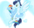 Size: 982x814 | Tagged: safe, artist:millerrachel, rainbow dash, soarin', g4, base used, female, male, ship:soarindash, shipping, straight