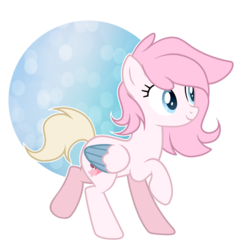 Size: 1024x1043 | Tagged: safe, artist:mintoria, oc, oc only, oc:chloe, pegasus, pony, female, mare, simple background, solo, transparent background, two toned wings