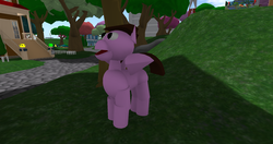 Size: 1920x1017 | Tagged: safe, oc, oc only, oc:zizi horse, cursed image, not salmon, second life, stylistic suck, wat, what has science done, why