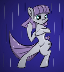 Size: 962x1080 | Tagged: safe, artist:rurihal, maud pie, earth pony, pony, g4, bipedal, female, fighting stance, mare, solo