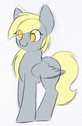 Size: 770x1191 | Tagged: safe, artist:wholesomedoe, derpy hooves, pony, g4, cute, female, mare, solo