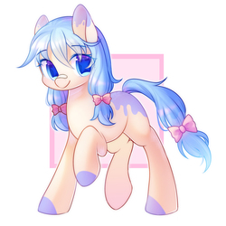 Size: 1800x1800 | Tagged: safe, artist:leafywind, oc, oc only, earth pony, pony, female, mare, smiling, solo