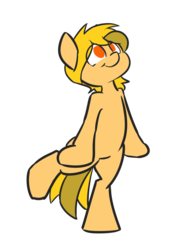 Size: 1000x1400 | Tagged: safe, artist:spheedc, oc, oc only, oc:viola, earth pony, semi-anthro, arm hooves, bipedal, digital art, simple background, solo, transparent background