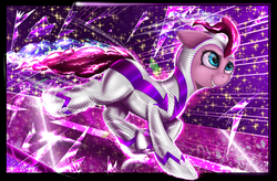 Size: 4800x3150 | Tagged: safe, artist:darksly, fili-second, pinkie pie, earth pony, pony, g4, clothes, costume, female, mare, power ponies, solo