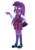 Size: 700x1000 | Tagged: dead source, safe, artist:wubcakeva, sci-twi, twilight sparkle, equestria girls, g4, casual midnight sparkle, clothes, crystal prep academy uniform, female, glasses, midnight sparkle, school uniform, simple background, solo, transparent background