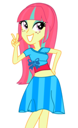 Size: 571x924 | Tagged: safe, artist:trixiesparkle63, sour sweet, equestria girls, g4, female, simple background, solo, transparent background