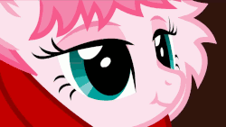 Size: 1280x720 | Tagged: safe, artist:mixermike622, screencap, oc, oc only, oc:fluffle puff, pony, g4, animated, crossover, eyebrow wiggle, eyebrows, futurama, male, solo