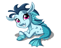 Size: 2300x1800 | Tagged: safe, artist:jack-pie, sonata dusk, siren, g4, cute, fangs, female, grin, looking at you, simple background, smiling, solo, sonatabetes, transparent background