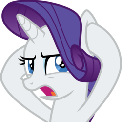 Size: 3009x3000 | Tagged: safe, artist:cloudy glow, rarity, pony, unicorn, g4, yakity-sax, female, high res, mare, open mouth, simple background, solo, transparent background, vector