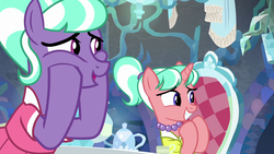 Size: 1280x720 | Tagged: safe, screencap, stepford ponies, pony, g4, my little pony: friendship is magic, what lies beneath, squishy cheeks