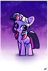 Size: 1280x1880 | Tagged: safe, artist:sourspot, twilight sparkle, pony, unicorn, g4, female, golden oaks library, mare, smiling, solo