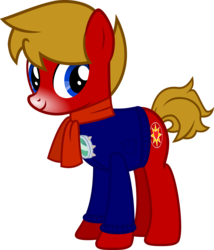 Size: 3000x3508 | Tagged: safe, artist:pilot231, oc, oc:max mustang, clothes, high res, male, simple background, stallion, sweater, transparent background, vector