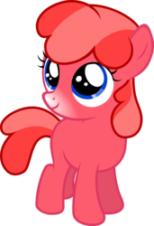 Size: 3500x5110 | Tagged: safe, artist:pilot231, oc, oc only, oc:hope mustang, earth pony, pony, female, filly, foal, little sister, simple background, solo, transparent background, vector